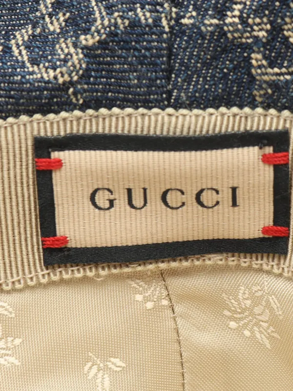 Gucci Pre-Owned 2010s GGパターン バケットハット | ブルー | FARFETCH JP