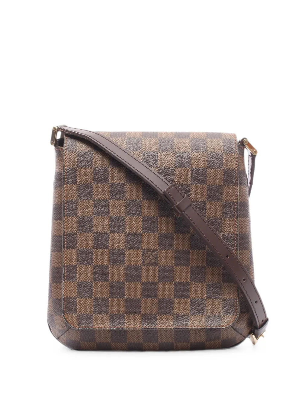 Louis Vuitton Pre-Owned Borsa a spalla Musette Salsa in tela Damier Ebene 2004 - Marrone
