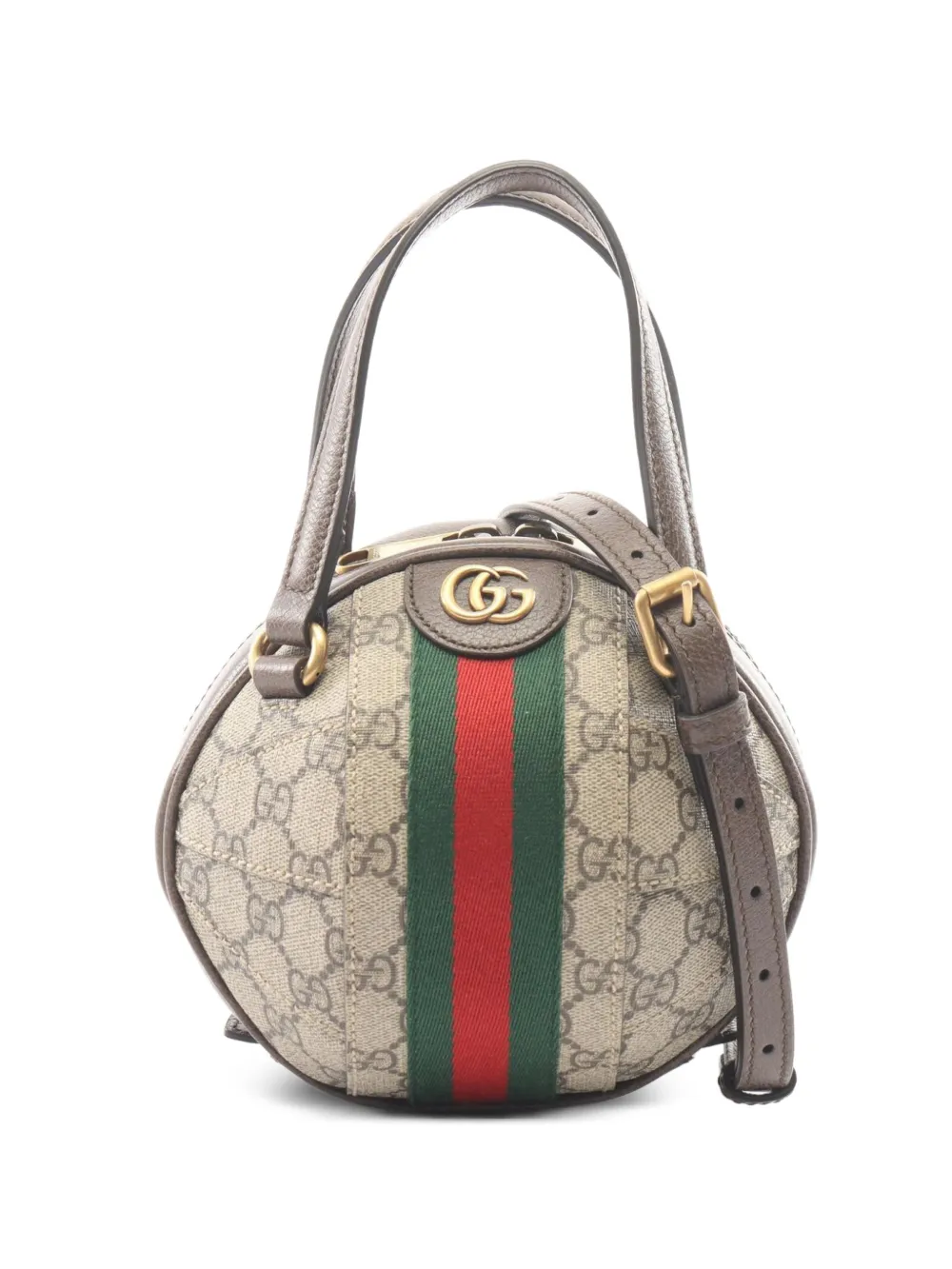 Gucci Pre-Owned 2010s Ophidia GG Supreme handbag - Nude