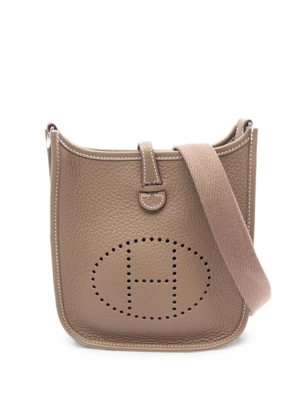 Hermès Pre-Owned TMP Evelyne Amazone shoulder bag - Braun
