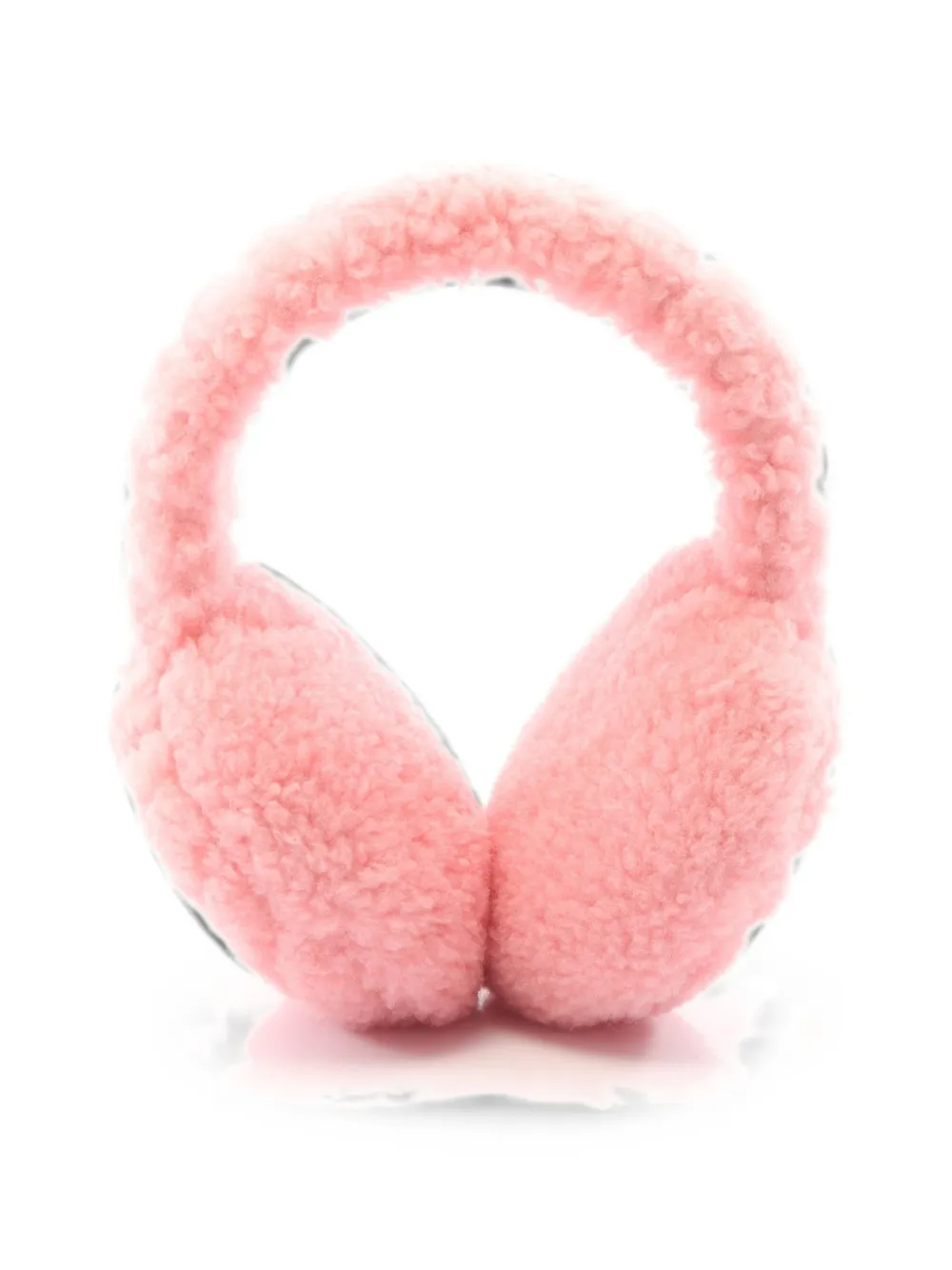 Gucci Pre-Owned 2010s Double G shearling earmuffs - Rosa