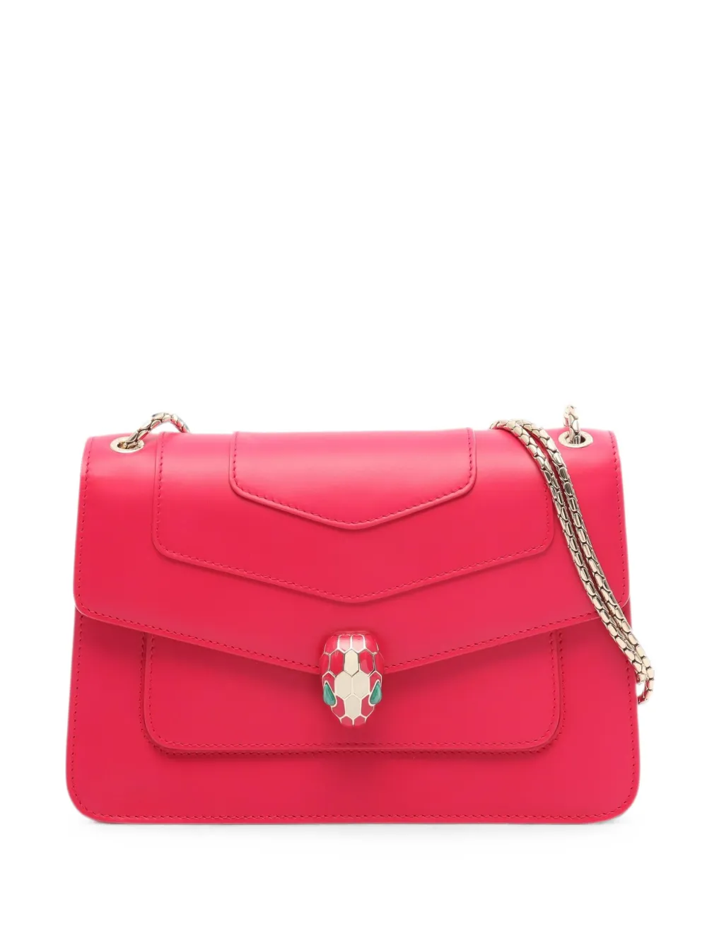 Bvlgari Pre-Owned 2010s Serpenti Forever chain shoulder bag - Rosa