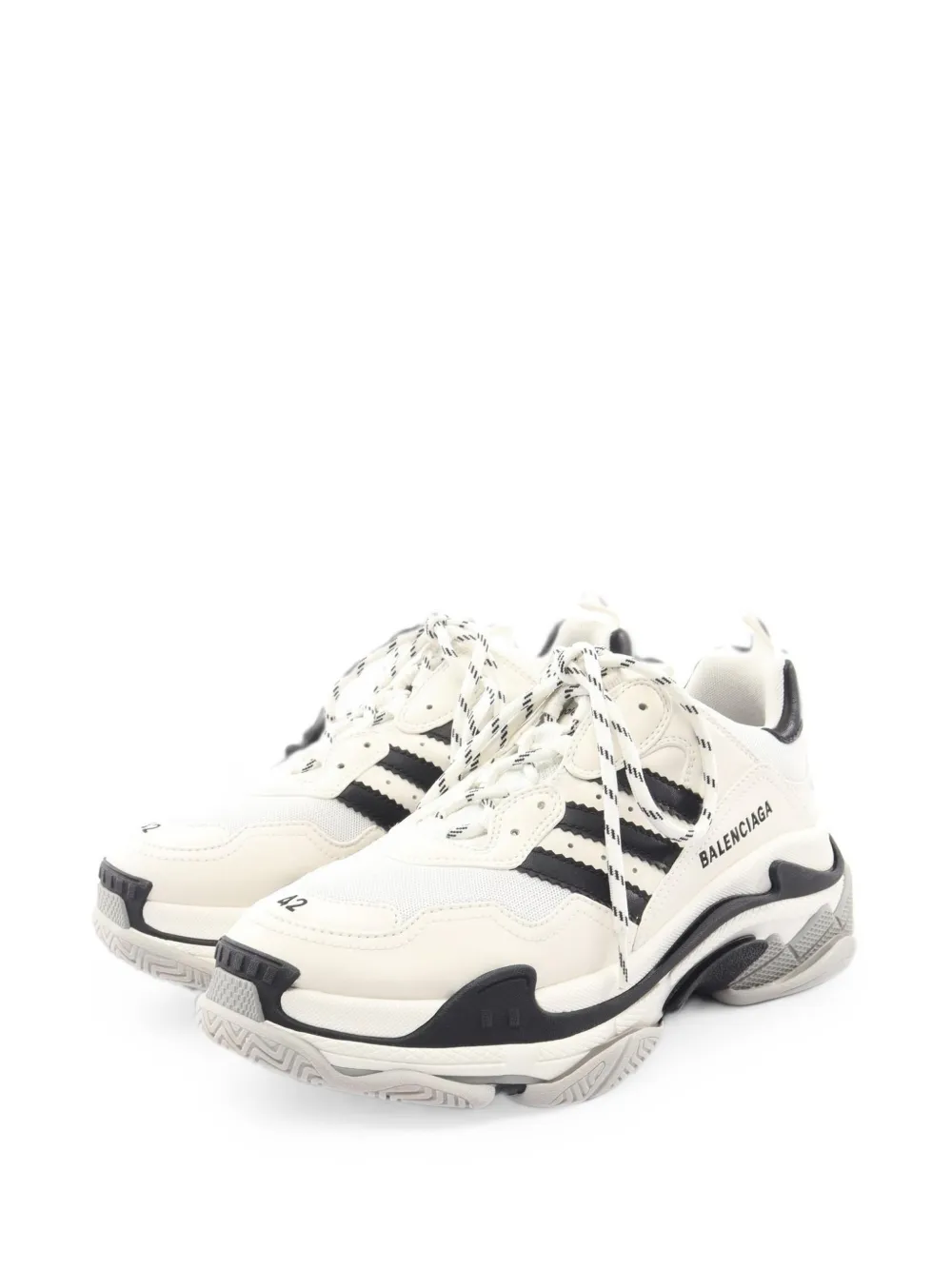 Balenciaga Pre-Owned 2010s Triple S sneakers - Nude