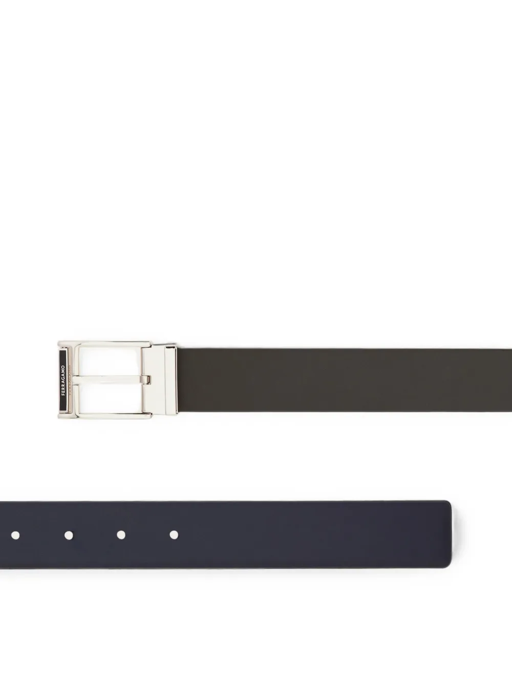 Ferragamo Verstelbare riem Bruin