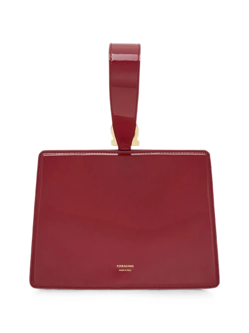 Ferragamo Kleine clutch Rood