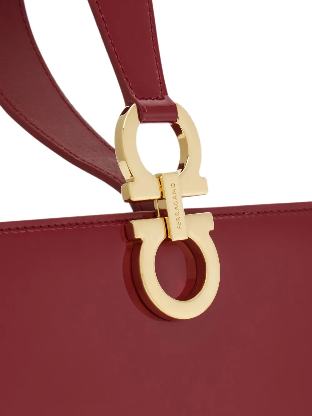 Ferragamo Kleine clutch Rood