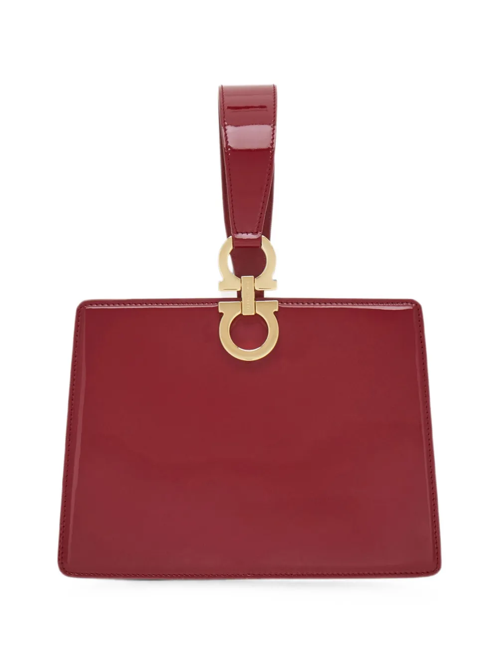 Ferragamo Borsa mini in pelle - Rosso