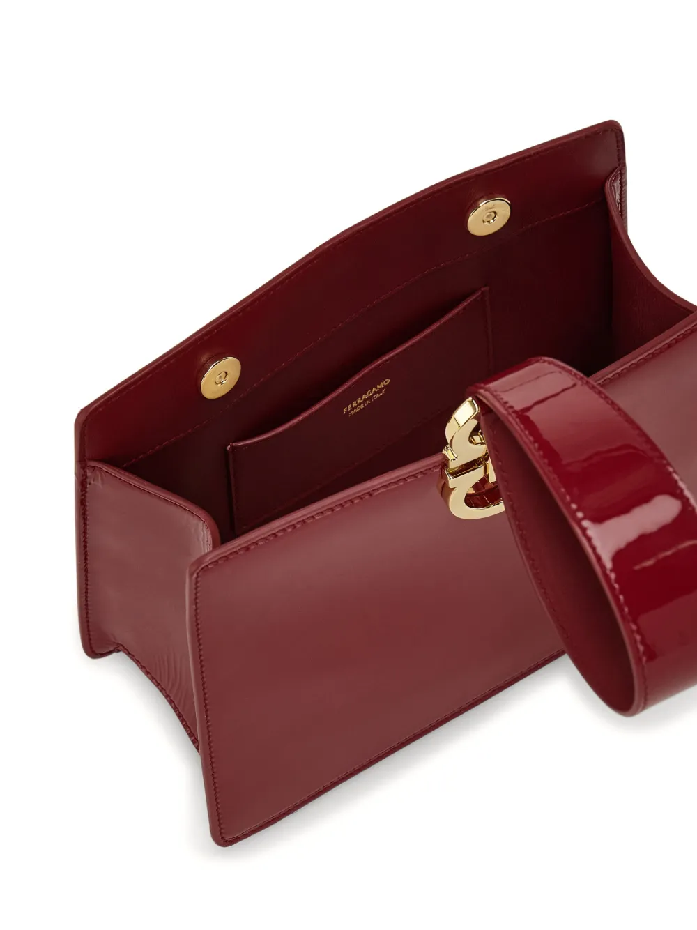 Ferragamo Kleine clutch Rood