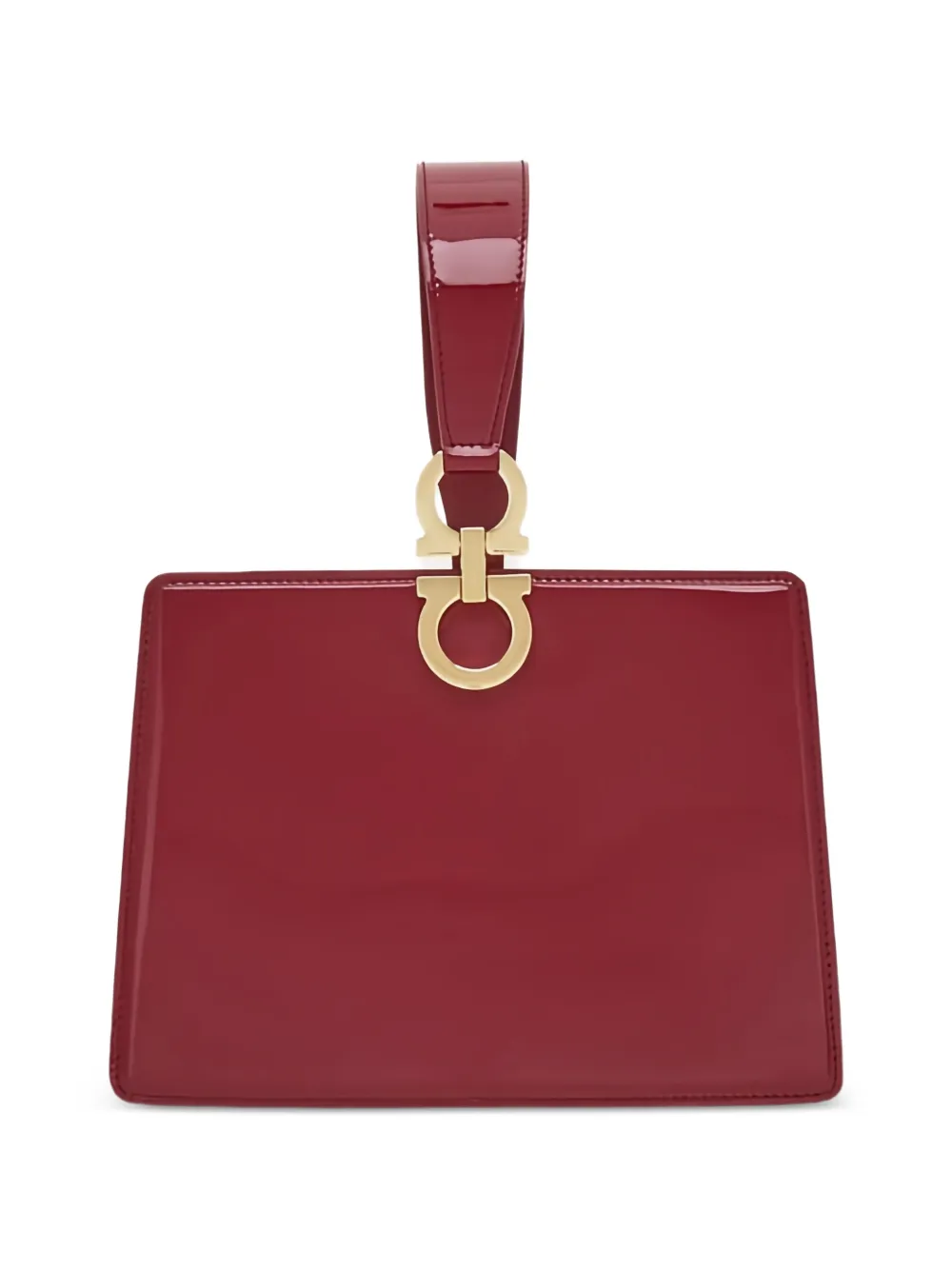 Ferragamo Kleine clutch Rood