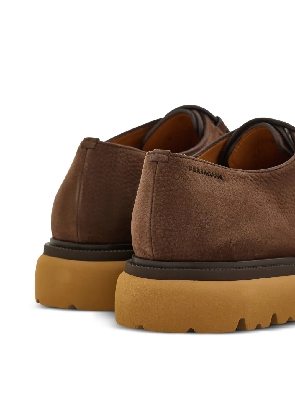 Ferragamo chunky lace-up shoes Bruin