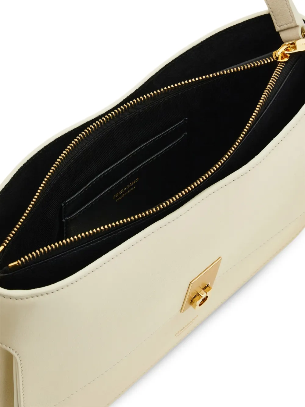 Ferragamo Cara mini-tas Beige