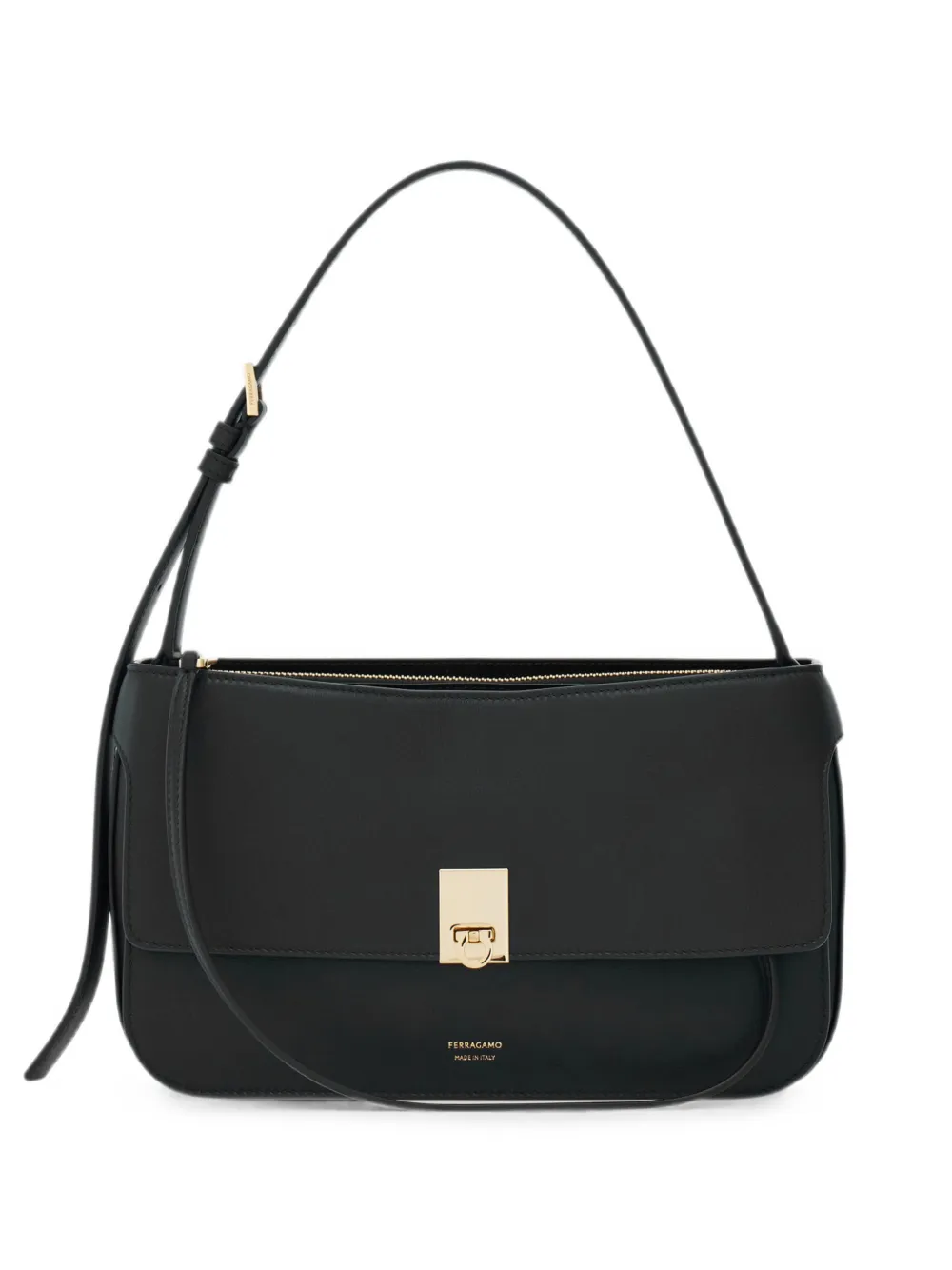 Ferragamo XS Cara Schultertasche - Schwarz