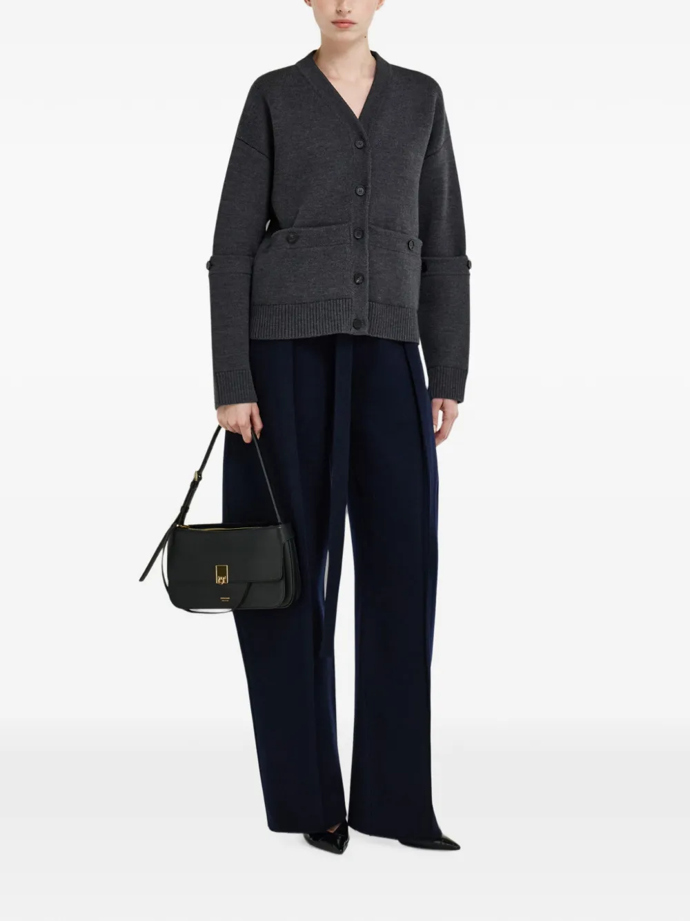 Ferragamo XS Cara schoudertas Zwart