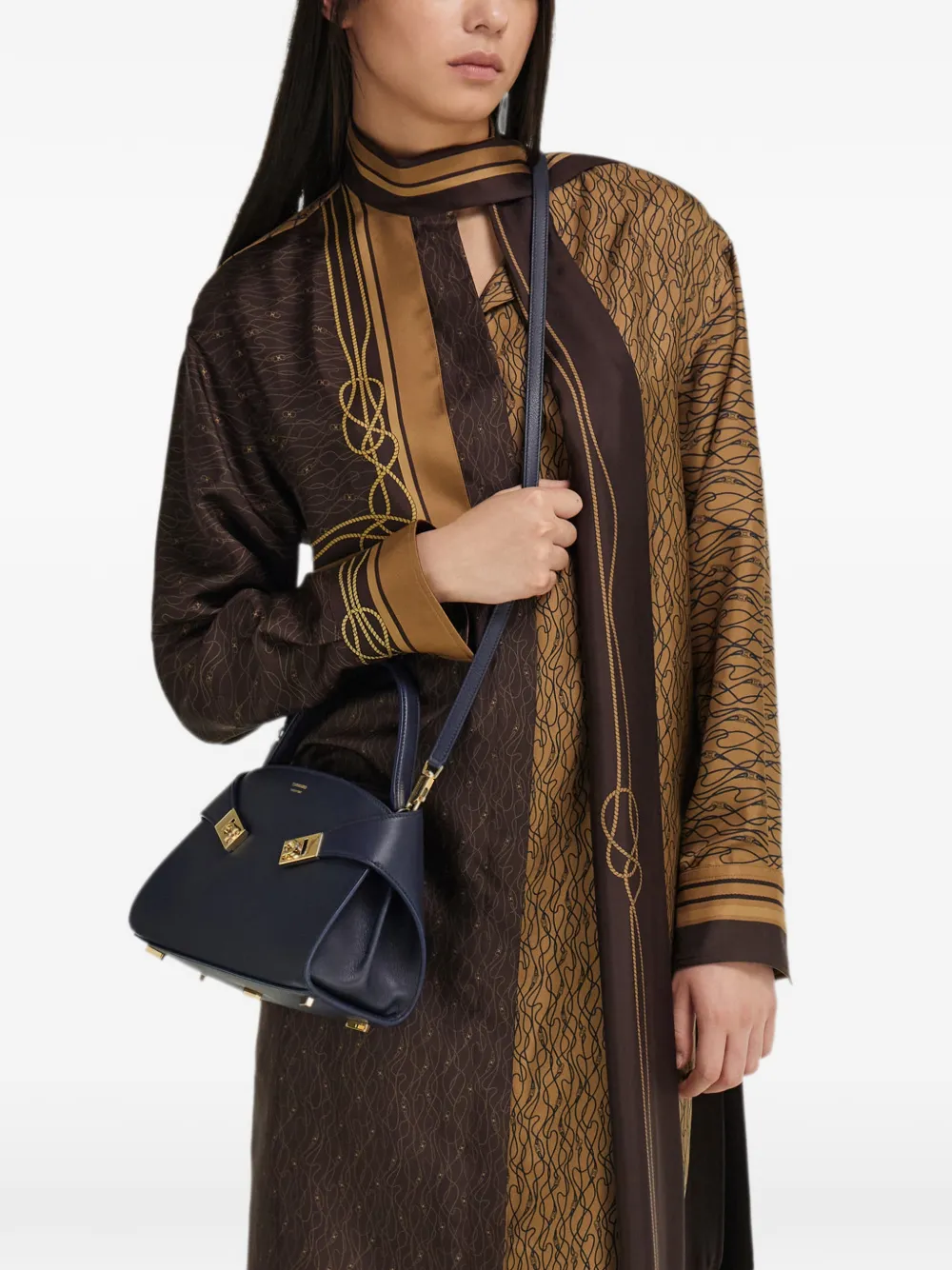 Ferragamo XS Hug shopper Blauw