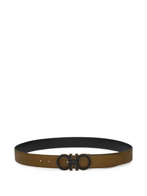 Ferragamo Reversible and adjustable Gancini belt