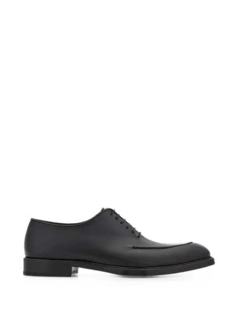 Ferragamo zapatos oxford con detalle de costuras