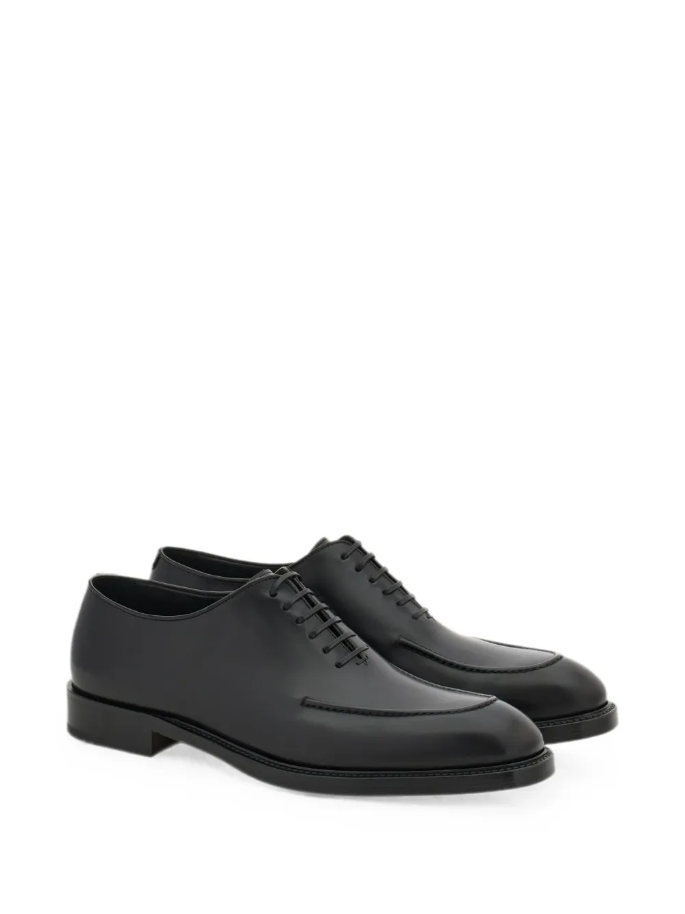 Ferragamo Oxford schoenen met stikseldetail Zwart