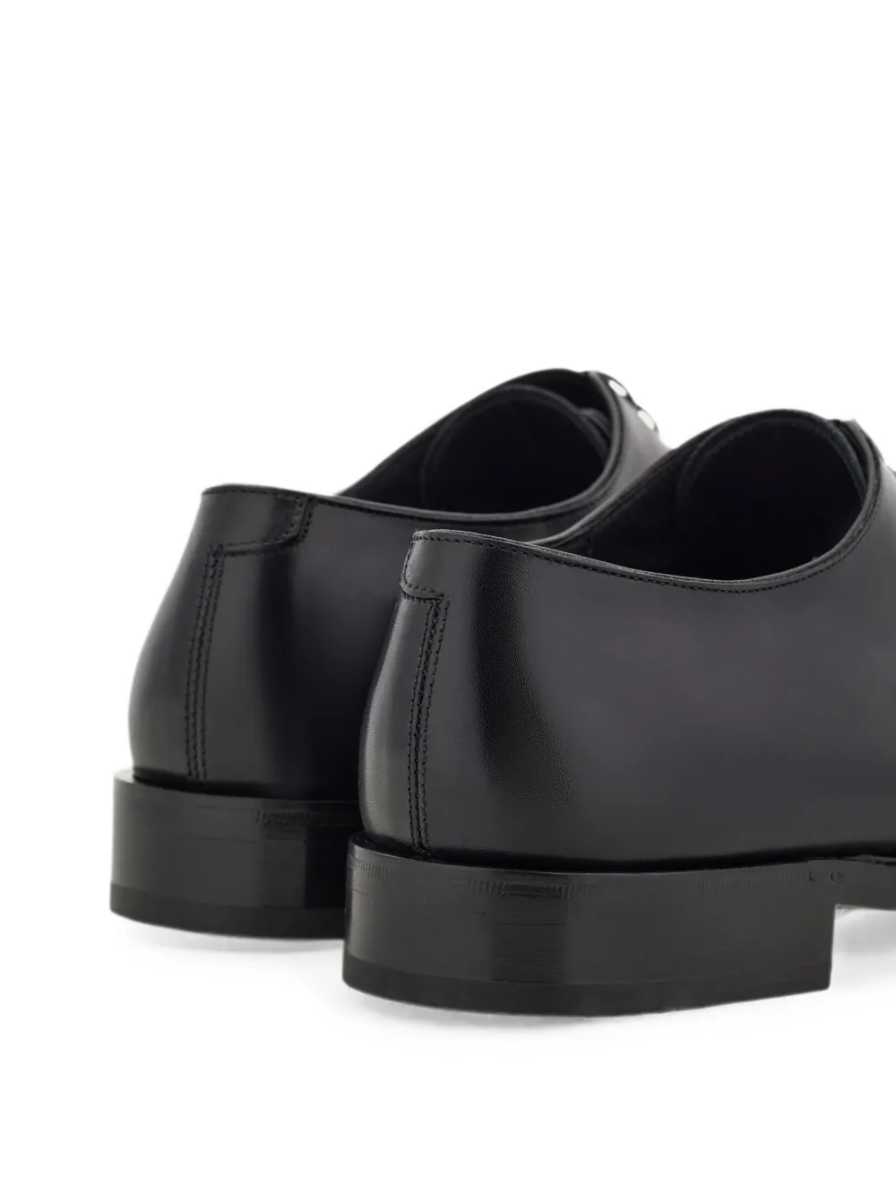 Ferragamo Oxford schoenen met stikseldetail Zwart
