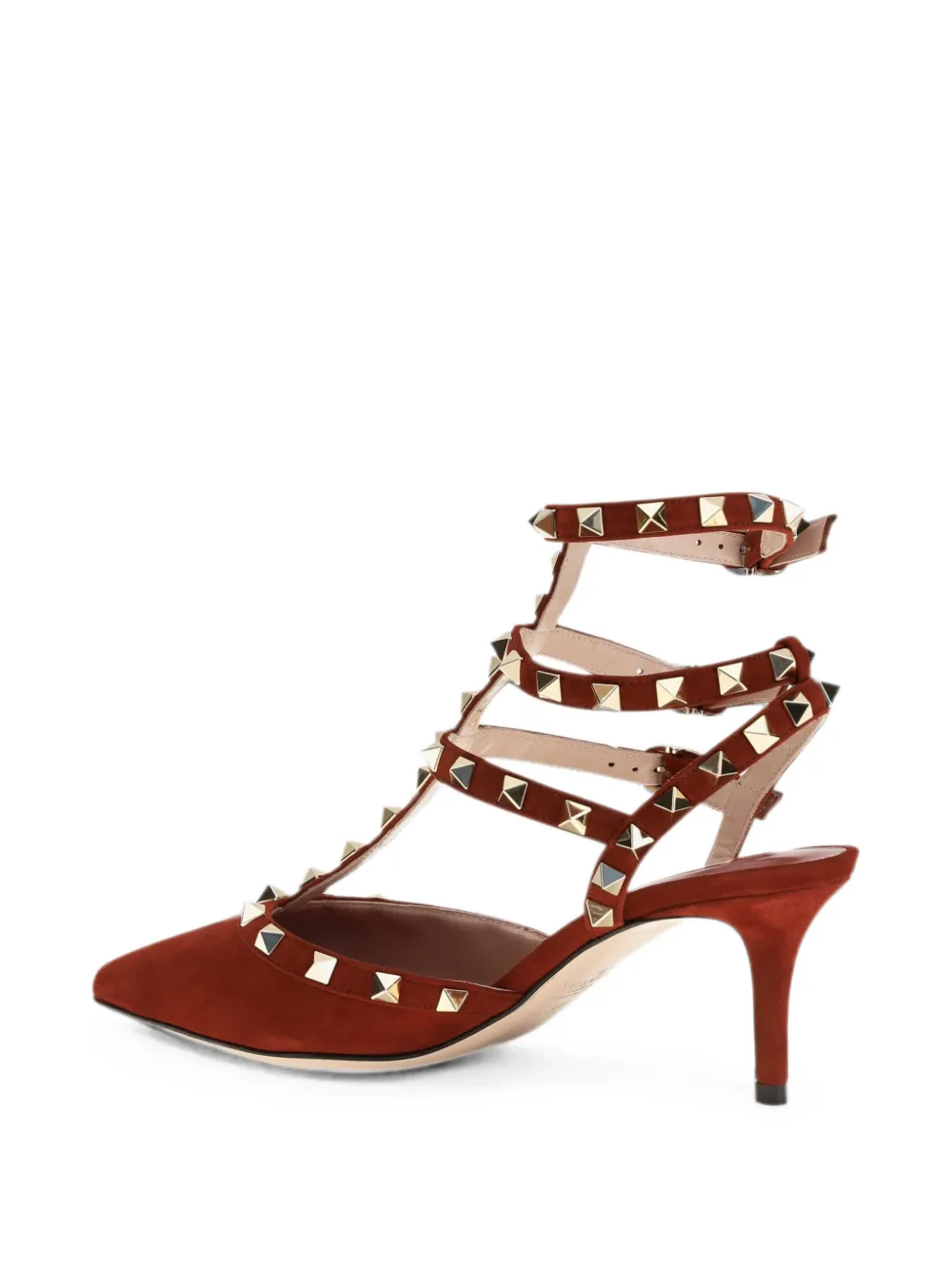 Valentino Garavani Rockstud pumps Bruin