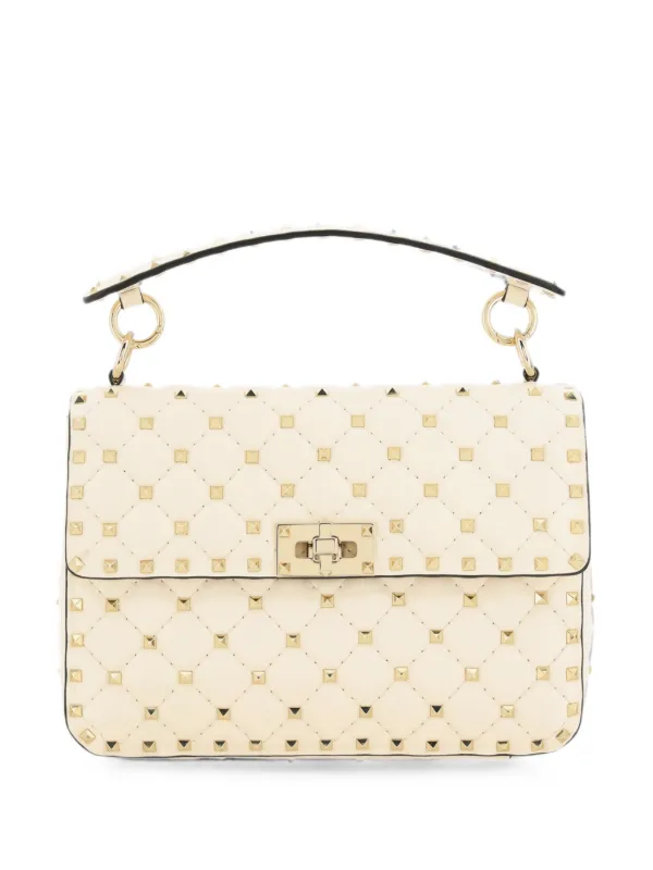 Valentino Garavani ロックスタッズ スパイク ショルダーバッグ M
