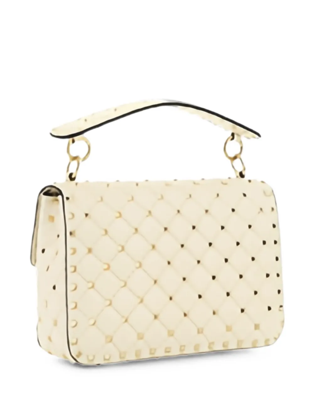 Valentino Garavani Rockstud Spike schoudertas Beige