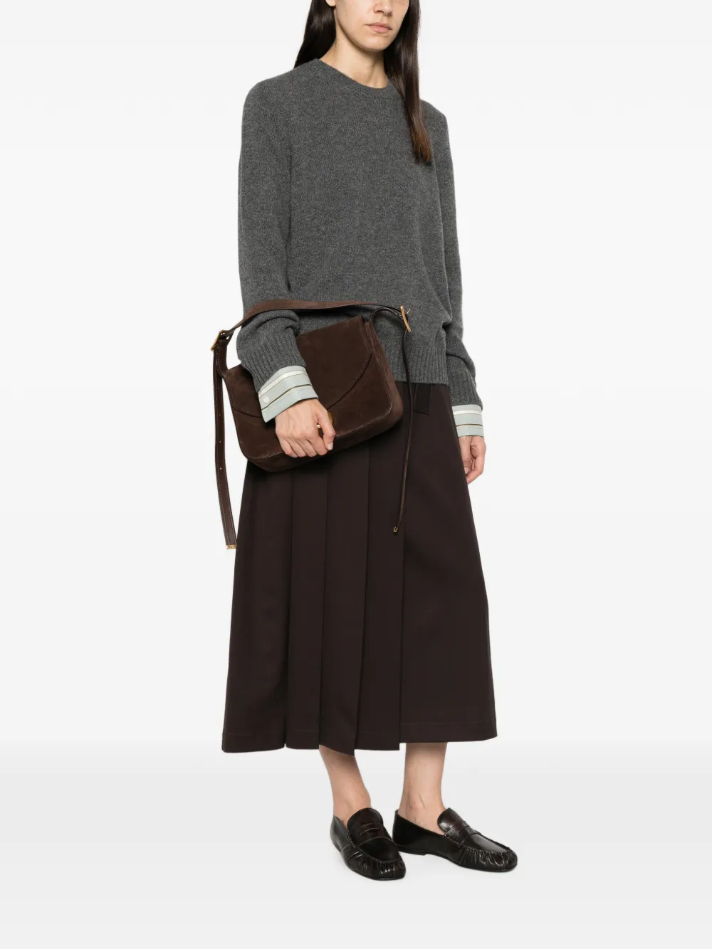 Prada Trui met ronde hals Grijs