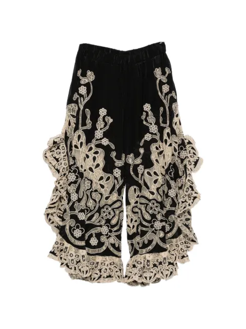 Sea Gracelyn lace-trimmed trousers