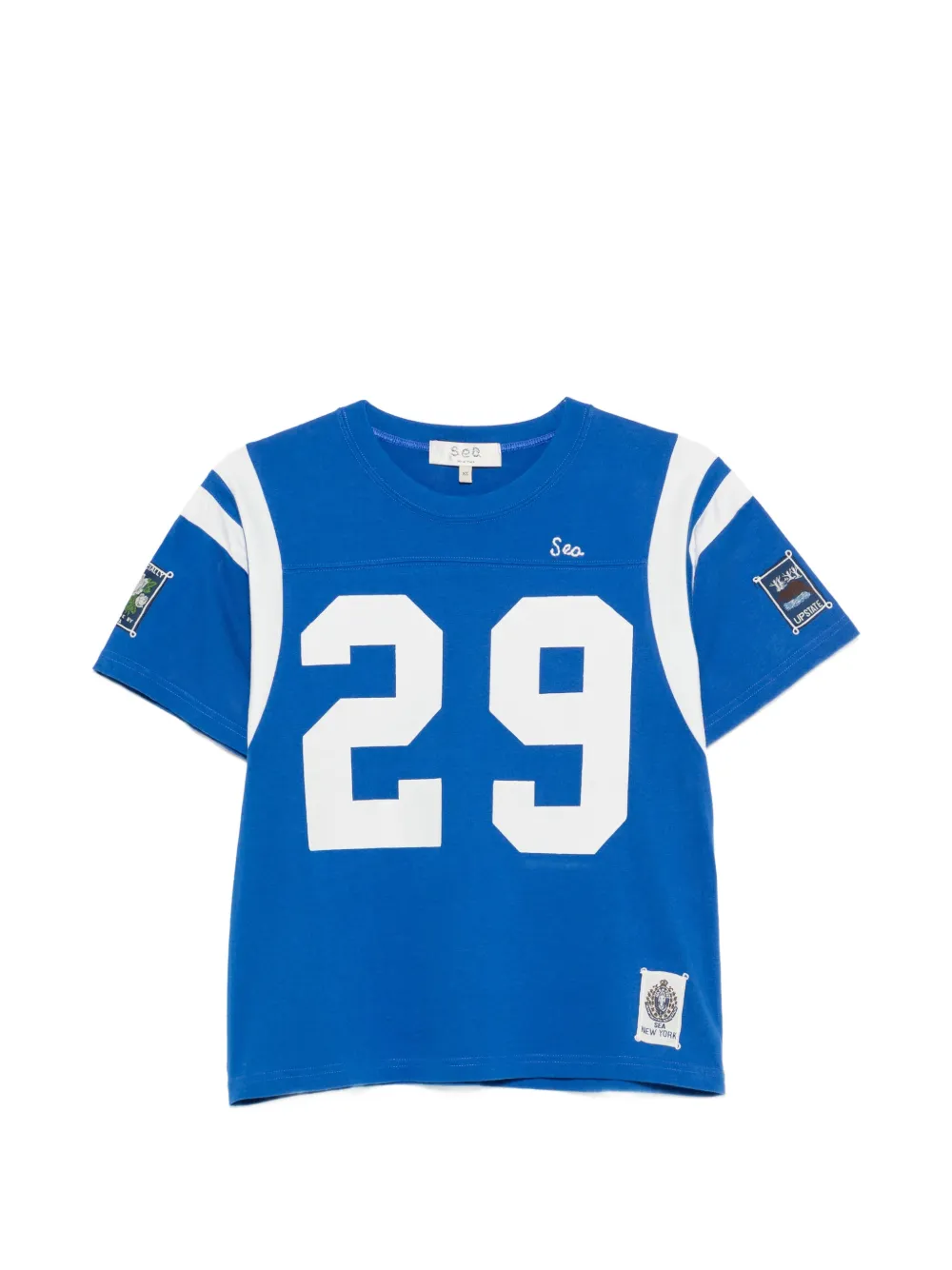 Sea Georgie crew-neck T-shirt - Blu