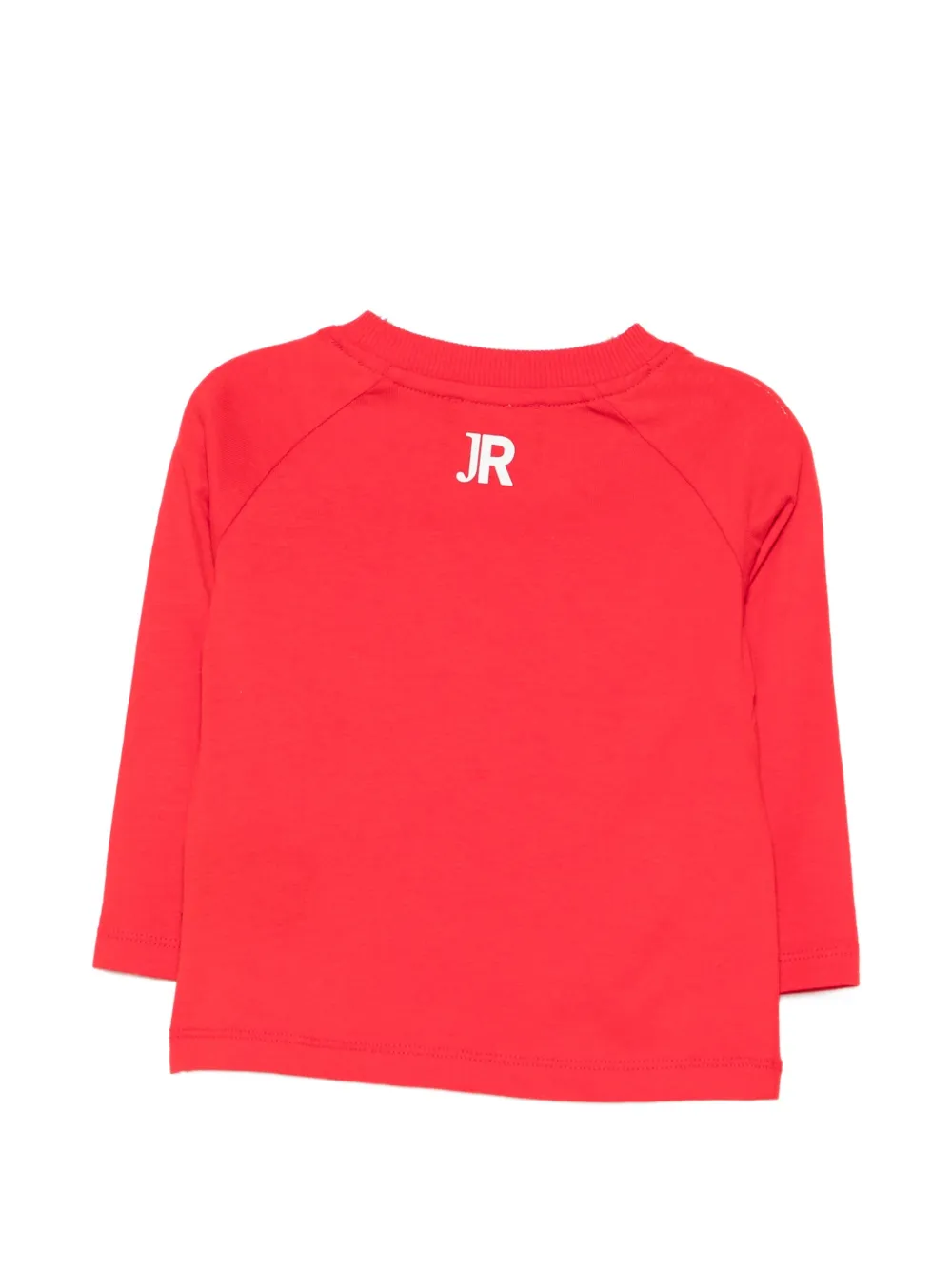 John Richmond Junior T-shirt met logoprint Rood