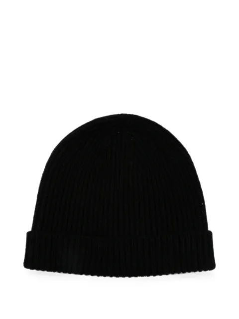 Rick Owens ribbed-knit beanie hat