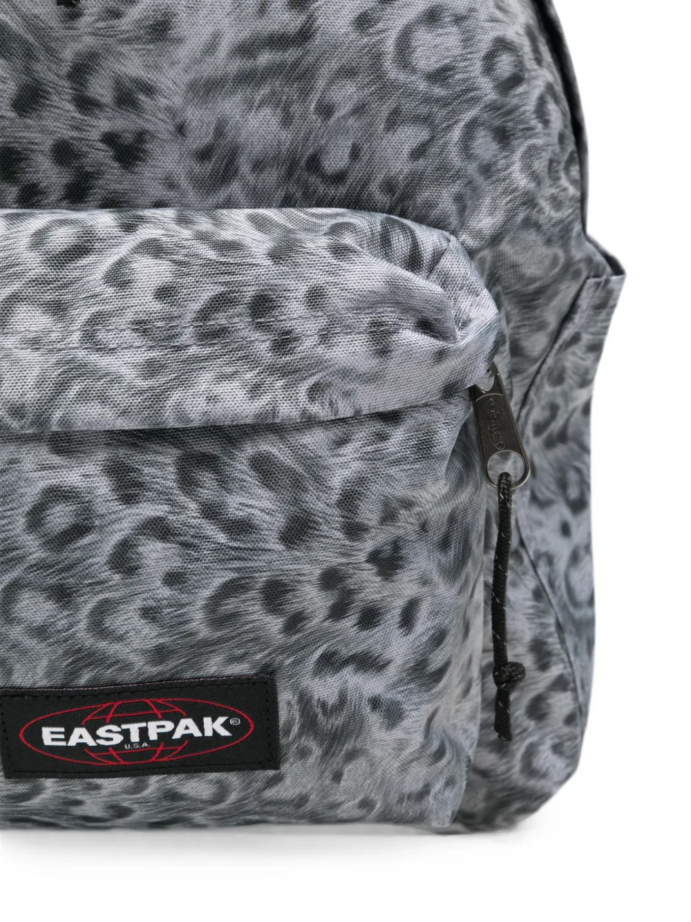 Eastpak Rugzak met luipaardprint Grijs