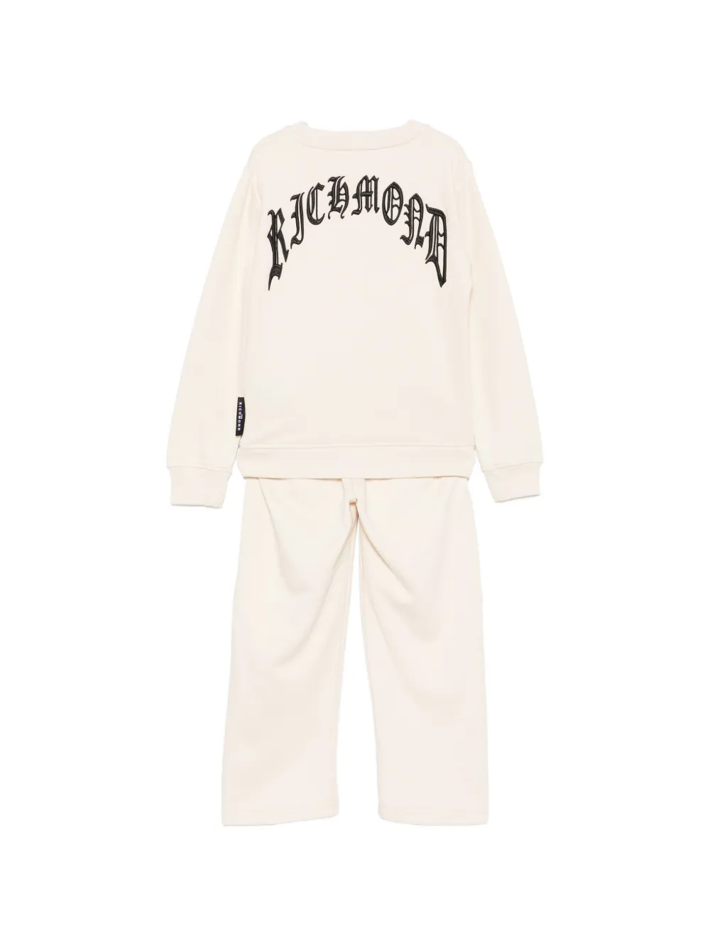 John Richmond Junior Trainingspak met geborduurd logo Beige