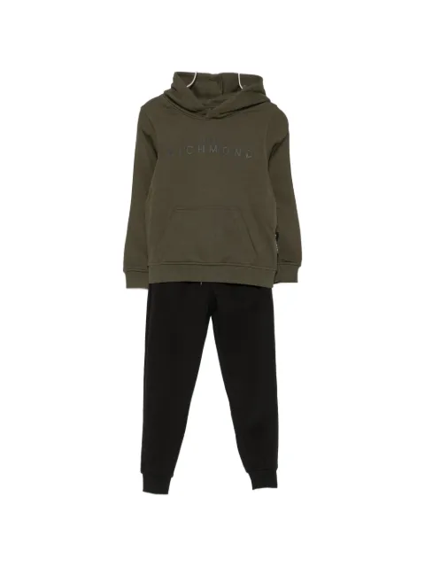 John Richmond Junior logo-print tracksuit set