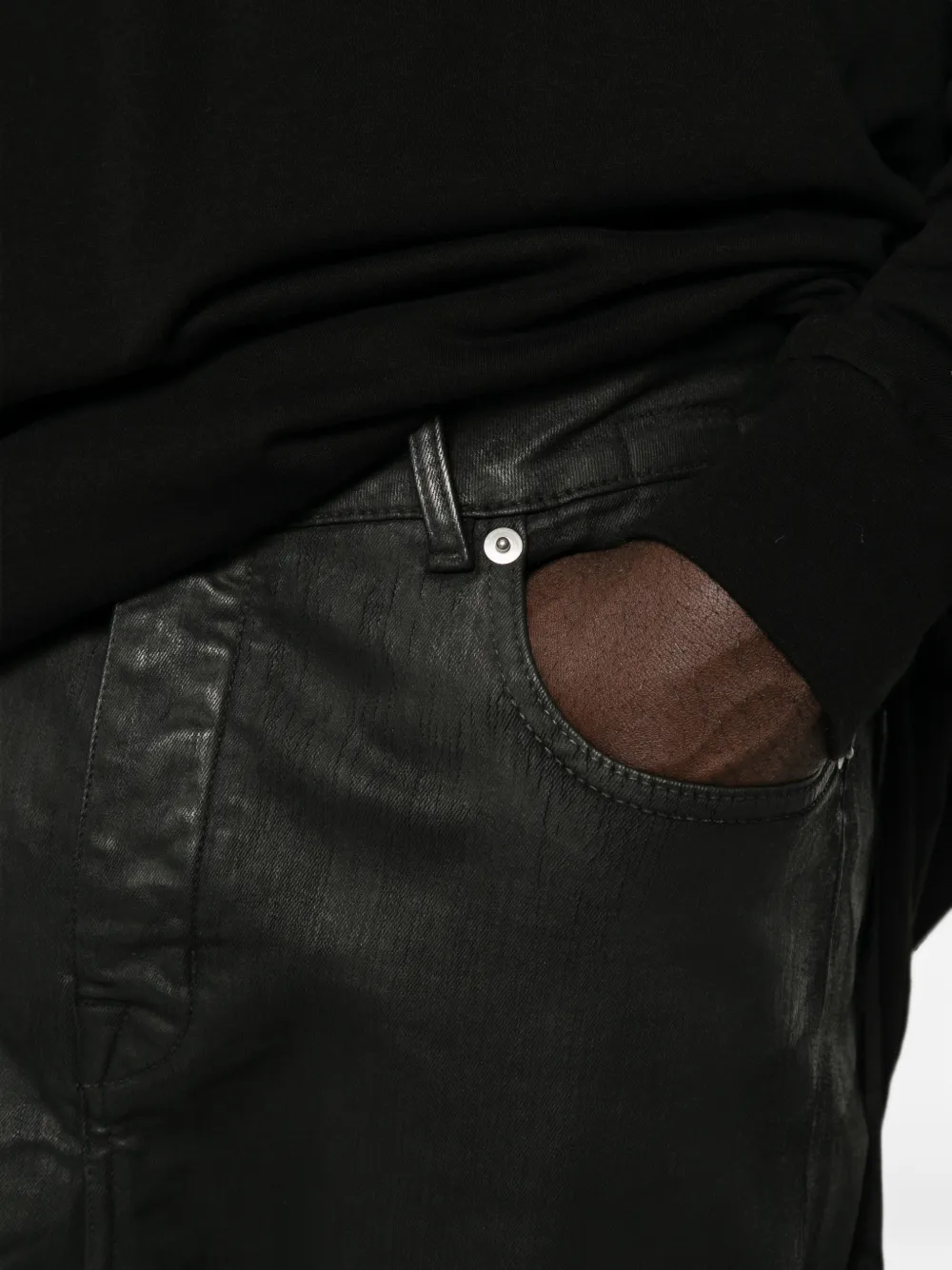 Rick Owens DRKSHDW Detroit jeans Zwart