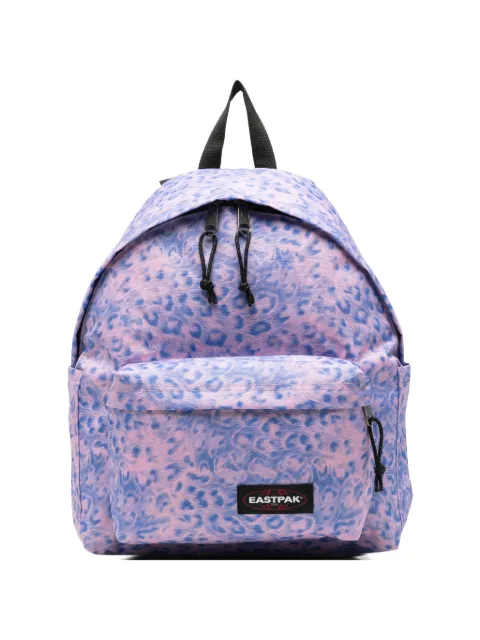 Eastpak leopard-pattern backpack