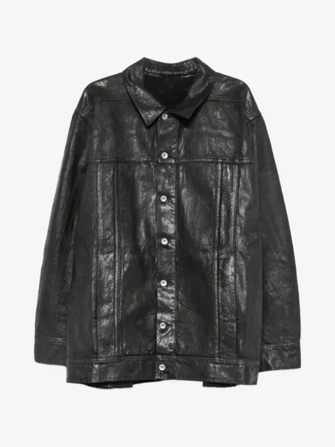 Rick Owens DRKSHDW button-up denim jacket