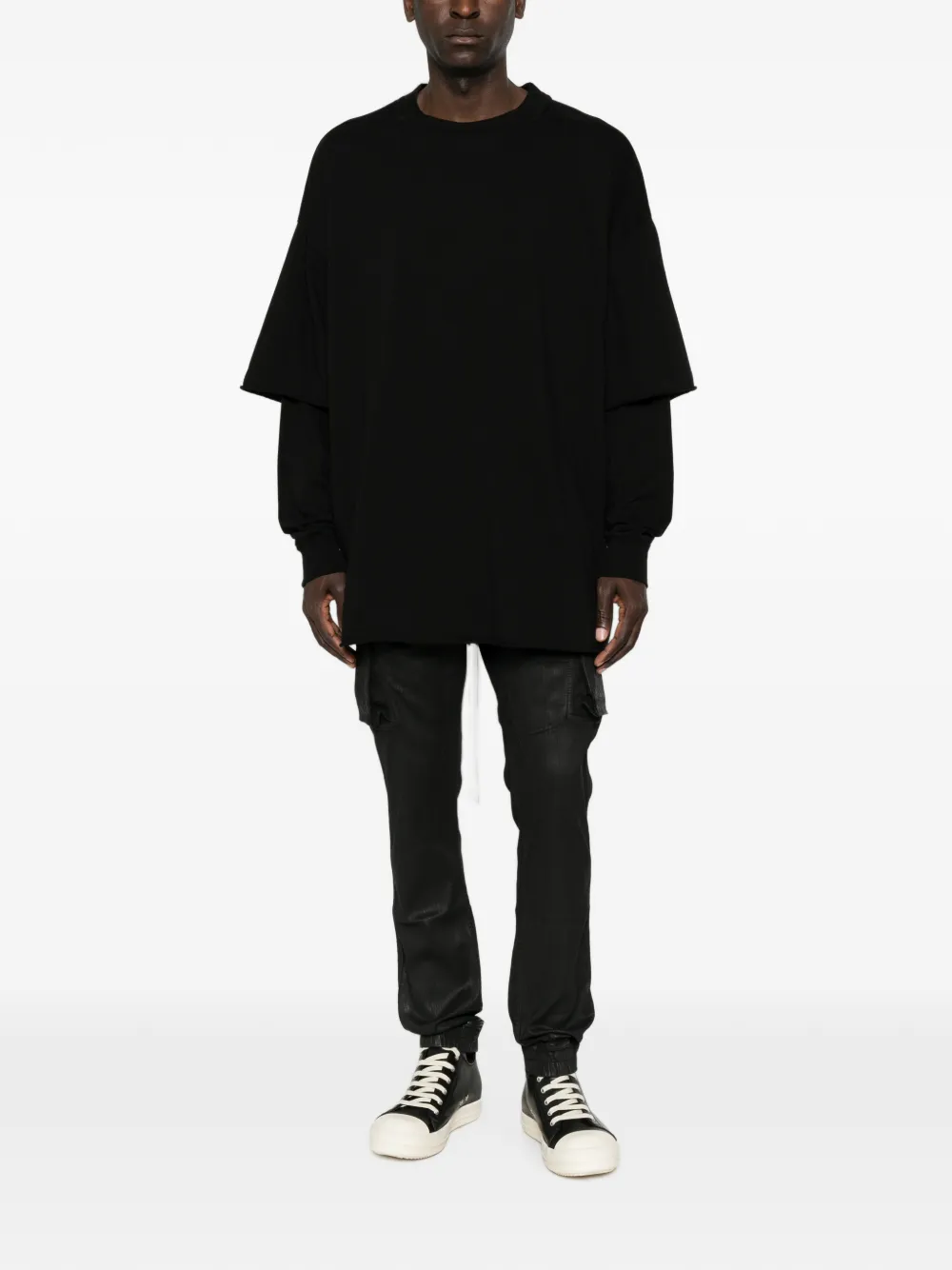 Rick Owens DRKSHDW Cargo broek Zwart