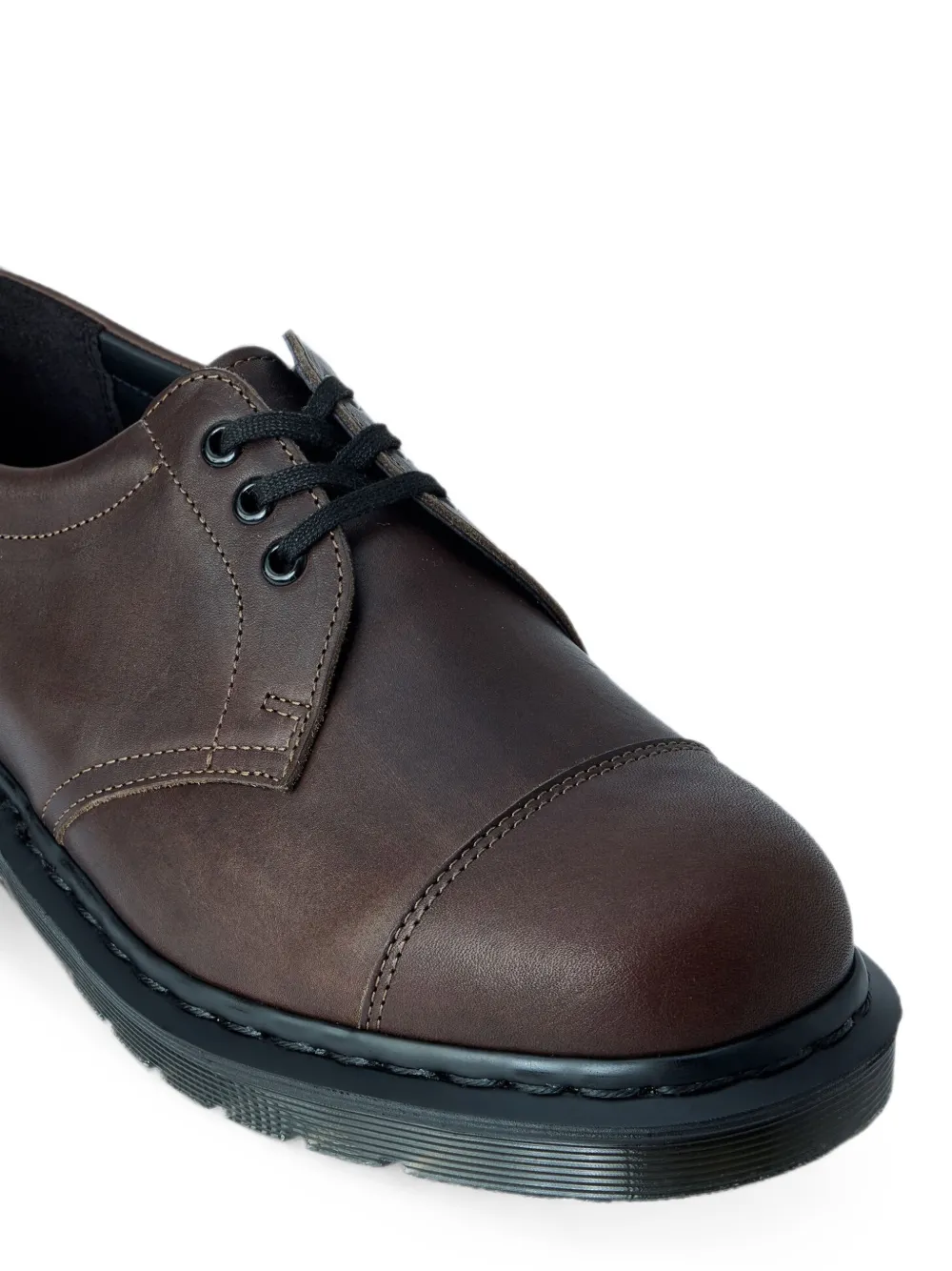 Dr. Martens x MHL 1461 stitched-cap leather Derby shoes Bruin