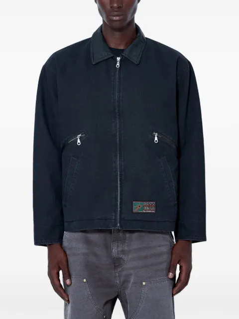 BOTT embroidered zip-fastening jacket