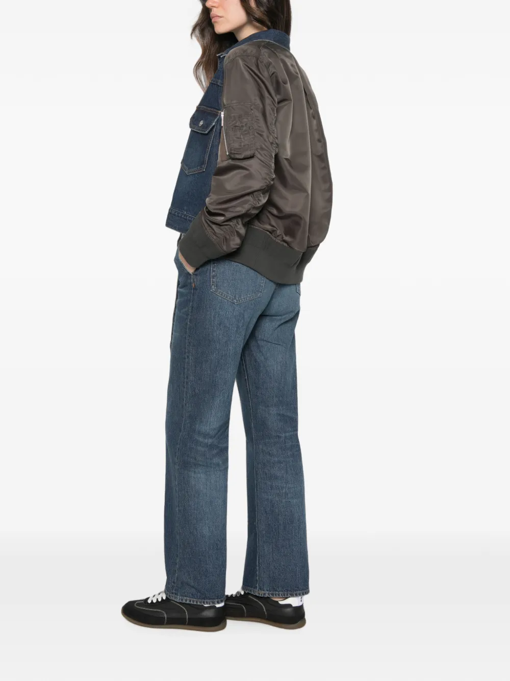 sacai Jack met ritszak Blauw