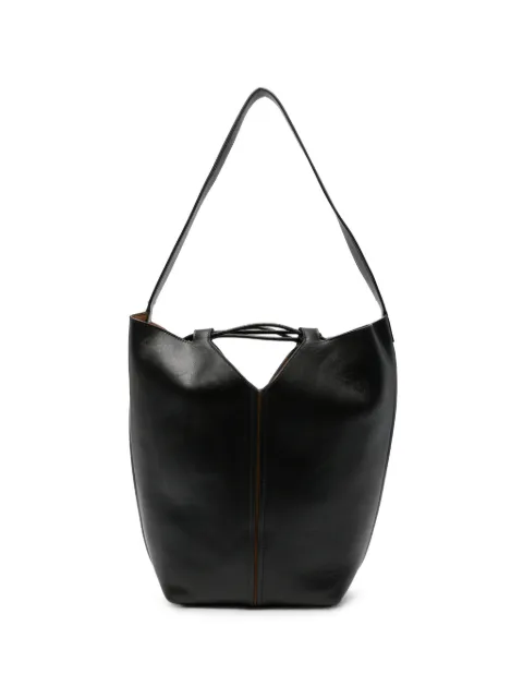 Hereu Riba leather bucket bag