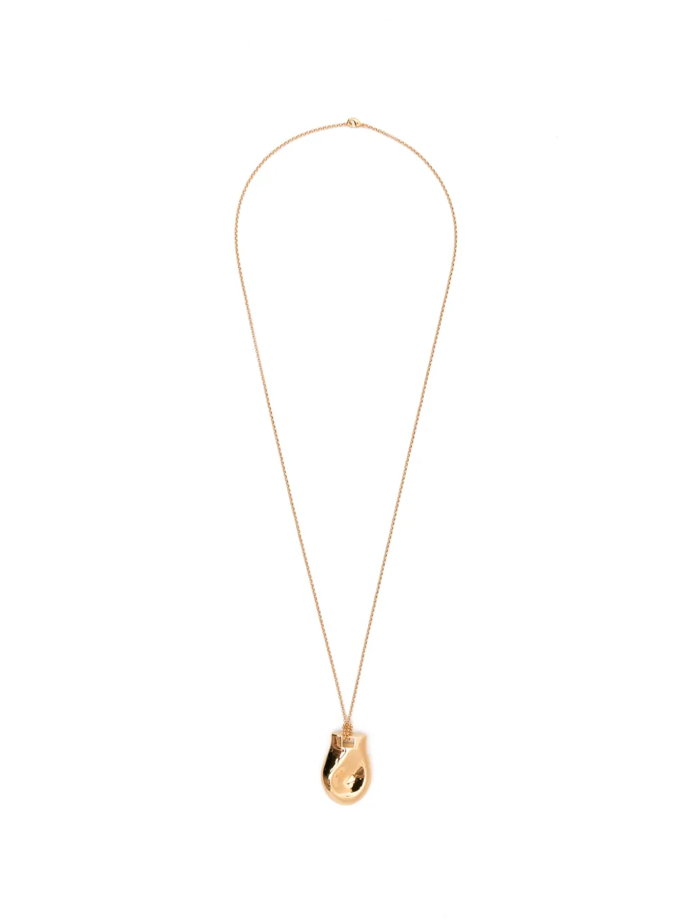 KHAITE sculptural-pendant necklace - Gold