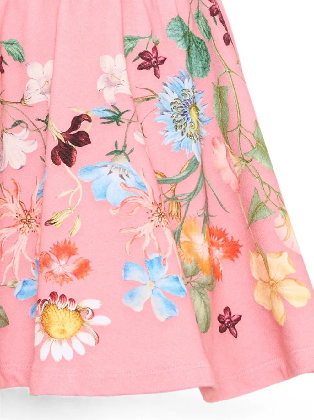 Molo Barbera elastische rok met bloemenprint Roze