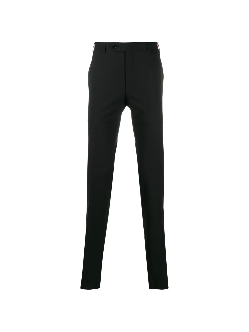 Canali pressed-crease tailored trousers - Nero