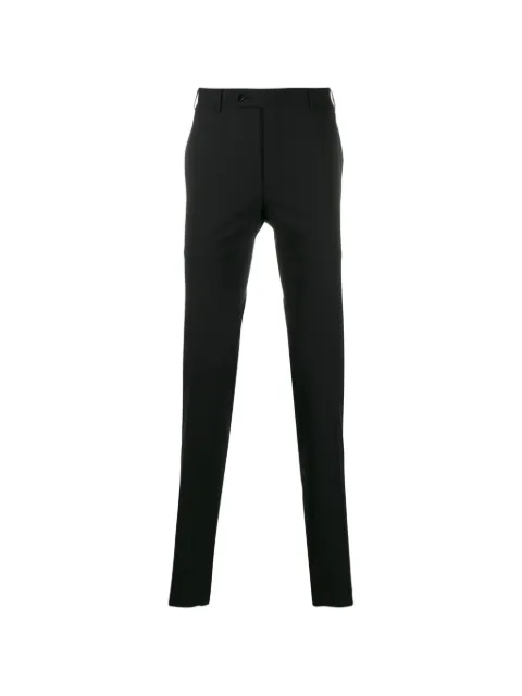 Canali pressed-crease tailored trousers