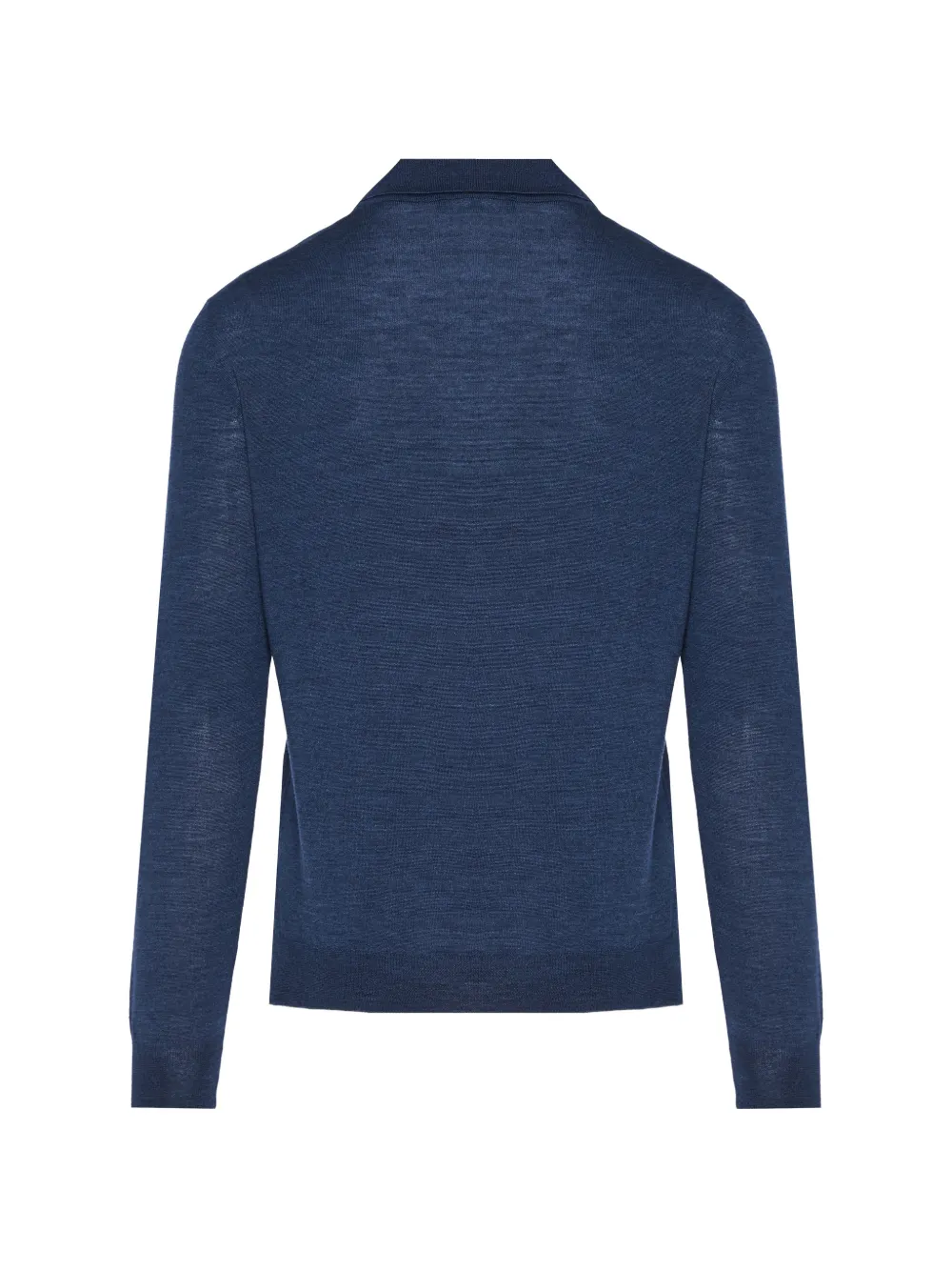 Barba Poloshirt met lange mouwen Blauw