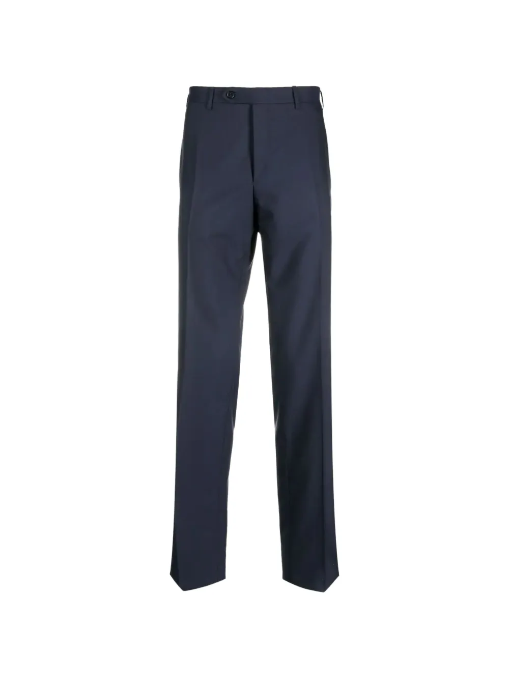 Canali pressed-crease tailored trousers - Blu