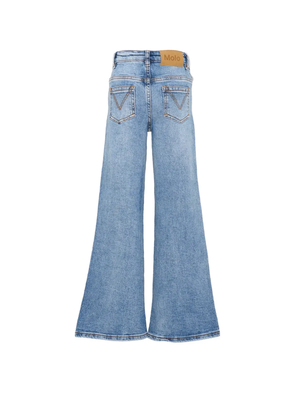 Molo Atla jeans met wijde pijpen Blauw