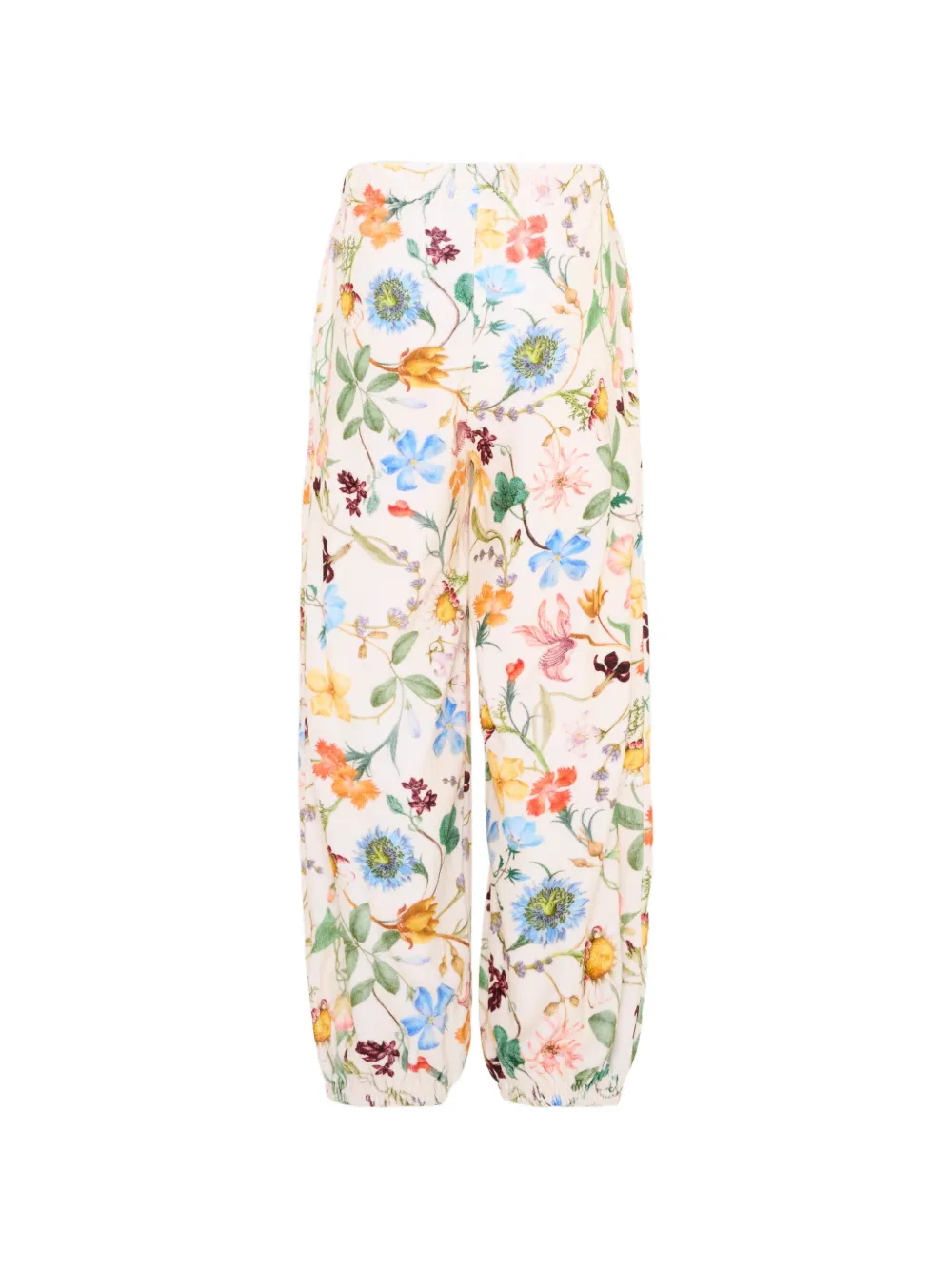 Molo Adriana trainingsbroek met bloemenprint Beige