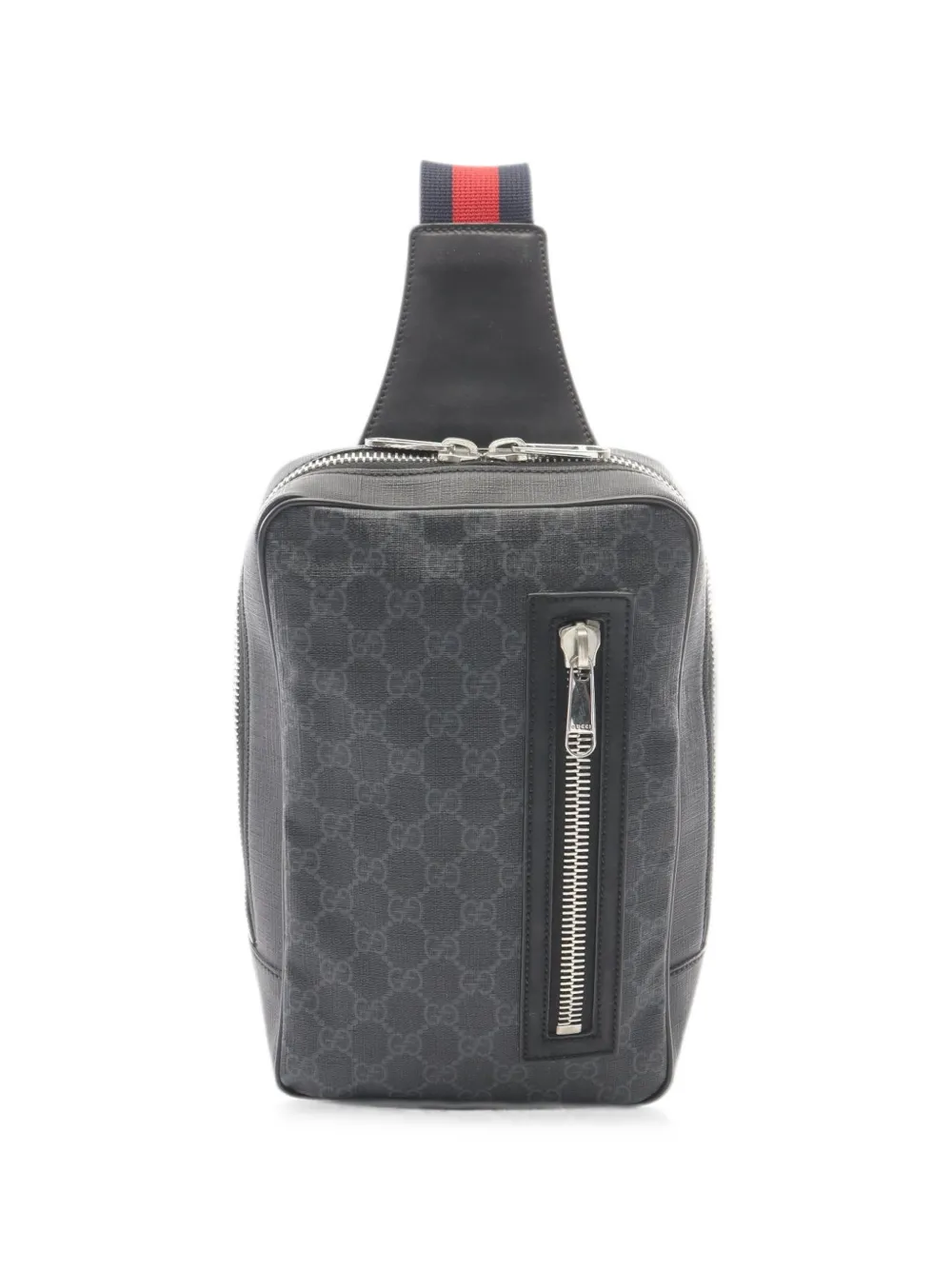 Gucci Pre-Owned 2000s GG Supreme backpack bag - Schwarz